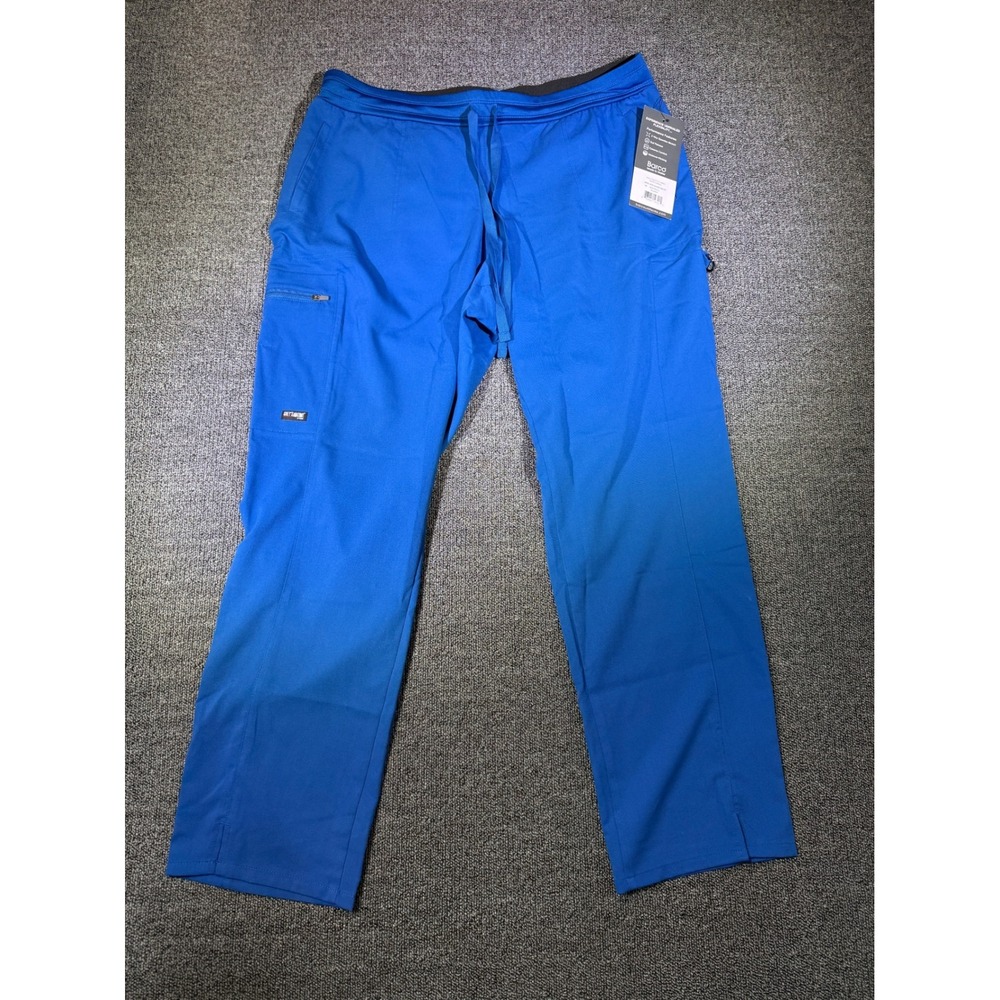 Grey's Anatomy by Barco Spandex-Stretch Scrub Pants New Royal 2XL GRSP500X‎